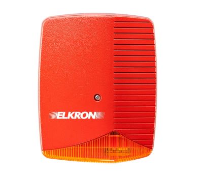 ELKRON FIRE 80HS7800121 HPA700MF Self-powered outdoor siren in die-cast aluminium. with warning flash