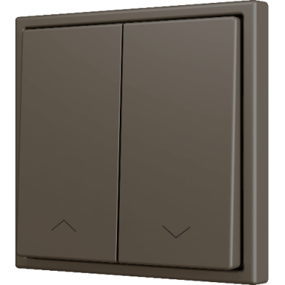 ZENNIO ZS702PB2SHM ZS70. Double Soft push button for 2 binary inputs