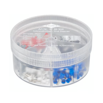 KNIPEX 97 99 906 Assortment of insulated terminals