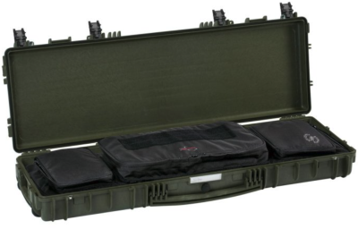 GT LINE 11413.G 114 cm long suitcase, green with pre-cubed sponge