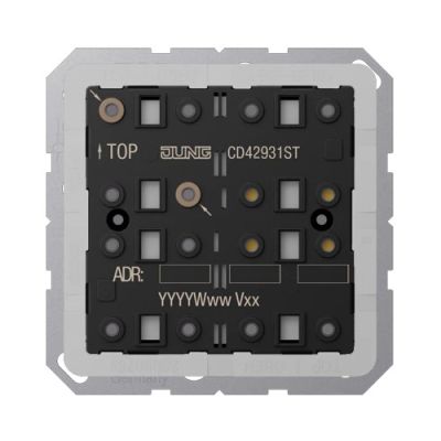 JUNG CD42931ST Modulo per sensore a tasti KNX con acc. bus integr