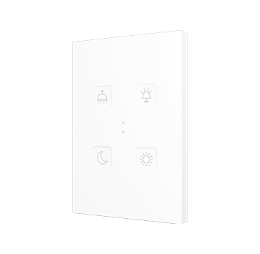 ZENNIO ZVITRXL4 Tecla RGB XL 4. Pulsante capacitivo in PC-ABS - 4