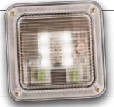 ABTECNO APE-550/1036.W ALF-6 WALL FLASHING LIGHT 12/24/220V WHITE