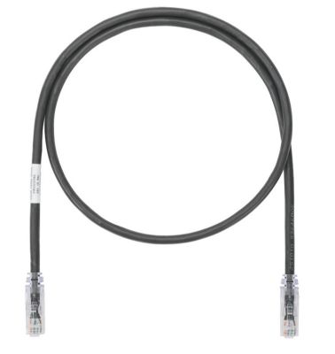PANDUIT UTP6A7MBL Copper Patch Cord- Cat 6A- Black UTP Cable- 7m