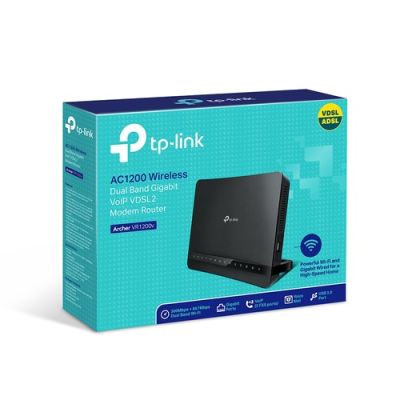TP LINK ARCHER VR1200V MODEM ROUTER FOR FIXED WI-FI AND VOIP
