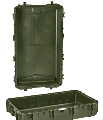GT LINE 10840.G E 108 cm long suitcase, double depth, vu green