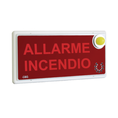 COOPER CSA FIRE 5965CL-3-23 EN54-3 SIREN AND EN54-23 FLASHING WITH LIGHT INDICATION