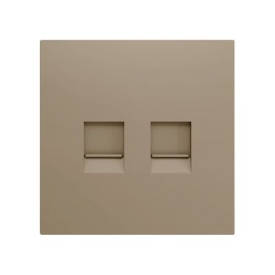 ZENNIO ZS70C245C ZS70. Cover plate for RJ45 connector 70x70 mm - 2
