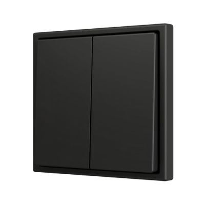 ZENNIO ZS702PB2A ZS70. Double Soft push button for 2 binary inputs