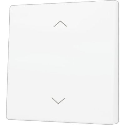 ZENNIO ZS55CSOFT12SHMW ZS55. Cover for Simple KNX Soft push button 55x55