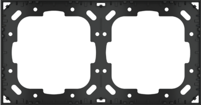 EKINEX EK-A71E-1-NF Adattatore per montaggio di 1 placca doppia senza cornice (versione 'NF/Deep)