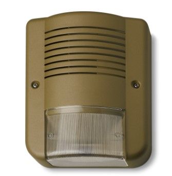 AVS ELECTRONICS 1161148 Self-powered outdoor LED siren in ABS BRONZE finish