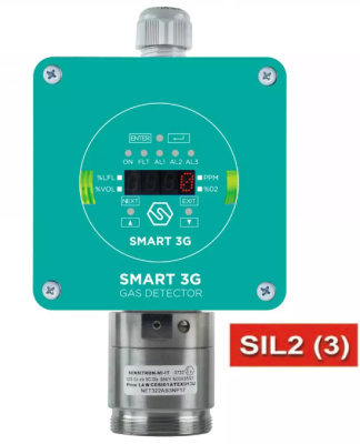 SENSITRON S2156H2 HYDROGEN detector, 4-20 mA, 0-100% LFL