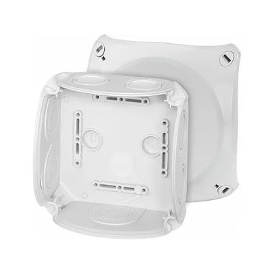 HENSEL DK 0600 G Box 130x130x77, IP66, Grey RAL 7035
