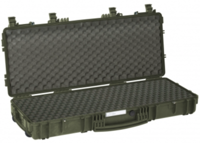 GT LINE 9413.GCV 94 cm long suitcase, green with double layer of sp