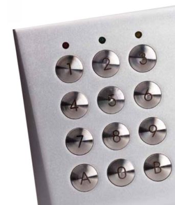 ABTECNO XPR-VKP VANDAL RESISTANT MESH METALLIC KEYBOARD