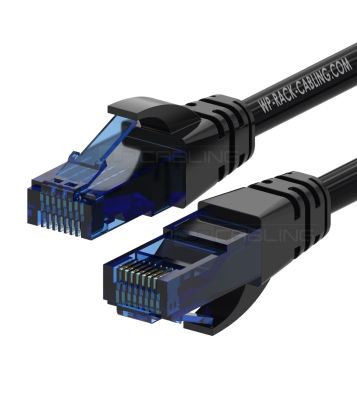 WP RACK WPC-PAT-5F020BL CAT 5e F-UTP PATCH CABLE 2.0m BLACK