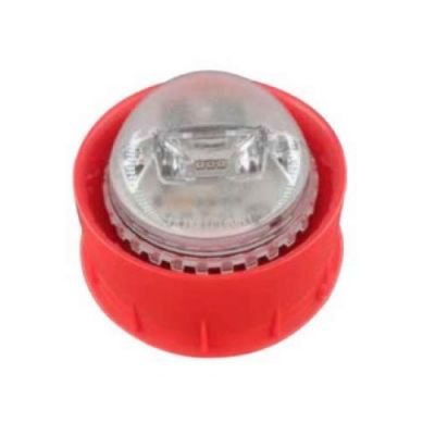 NOTIFIER WWL-RC-I02 Flashing light with red body and white LED address