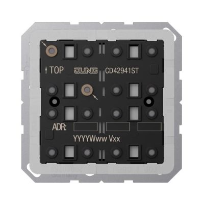 JUNG CD42941ST Modulo per sensore a tasti KNX con acc. bus integr