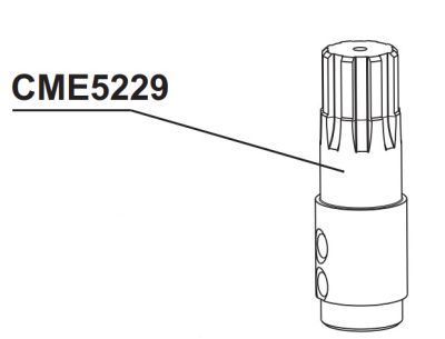 RIB CME5229 180 DUKE TOW SHAFT