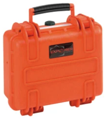 GT LINE 2712.OCV orange - sponge with cones in the lid, in the bottom