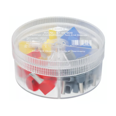 KNIPEX 97 99 909 Assortment of twin terminals, precise