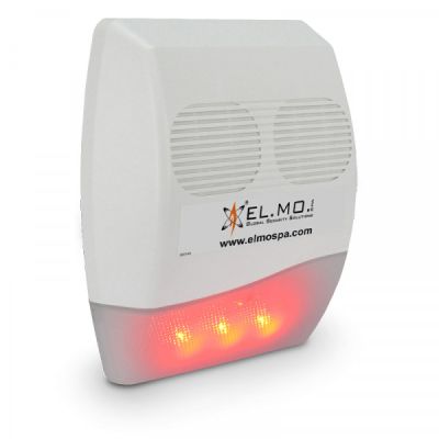 ELMO SA101A Self-powered outdoor siren with 2 horns with the