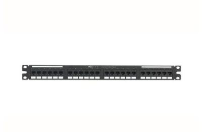 PANDUIT NK6PPG24Y NK Punchdown Patch Panel- Cat 6- Flat- 24 Port- 1