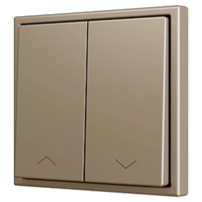 ZENNIO ZS70CSOFT22M ZS70. Cover for Double KNX Soft push button 70x70