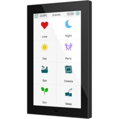 ZENNIO ZVICX50A CX50. Capacitive touch panel 5 pollici - Anthracit