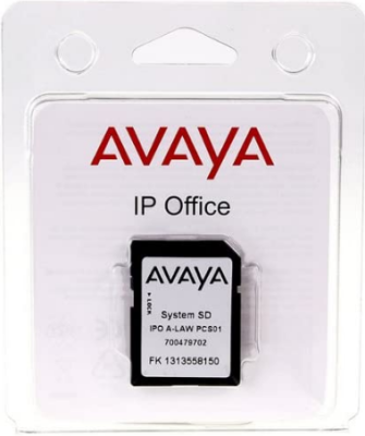 AVAYA 700479702 IPOFFICE IP500 V2 SYSTEM SD CARD A-LAW