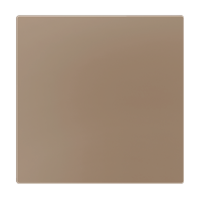 ZENNIO 830002804 ZS55. Blind cover 55x55 mm - Champagne. Metallic p