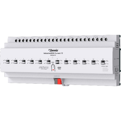 ZENNIO ZIOINBC12 IndustrialBOX Current 12. Industrial actuator with