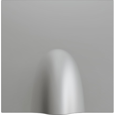 ZENNIO ZS70CCOS ZS70. Cable outlet cover 70x70 mm - Silver