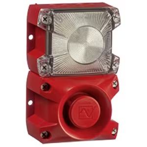 NOTIFIER PA X 1-05-CL IP66 OPTICAL/ACOUSTIC ALARM - EN54-3/23 - 100DB