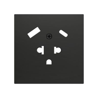 ZENNIO ZS70CEUA2USA ZS70. EURO-AMERICAN SOCKET COVER WITH USB C