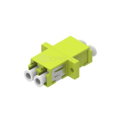 WP RACK WPC-FA5-LC0201 LC-LC OM5 Duplex Adapter, Multimode, Plastic housing