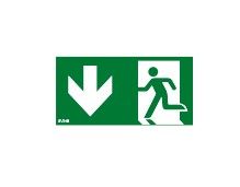 COOPER CSA LIGHTING 155-000-013 ATLANTIC PICTOGRAM LED S, ISO (C), BS