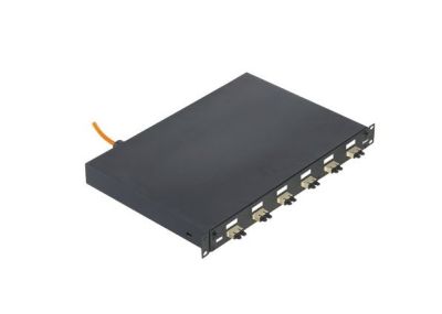 PANDUIT NKFD1W6BUDSCZ NK eDrawer with 6 Duplex SC Adapters - Blue- Zirco