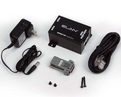 ELAN HWEB100 Integrazione hardware Serialbrick, da seriale a Ethernet