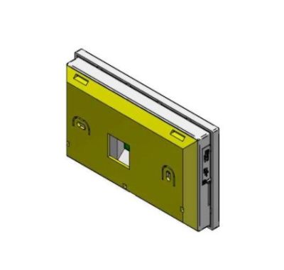INIM KB-ALIEN/SB Staffa di fissaggio/distanziale, di colore Bianco per distanziare dal muro la tastiera Alien/SB