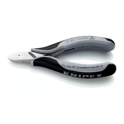 KNIPEX 77 22 115 ESD Side cutter for ESD electronics