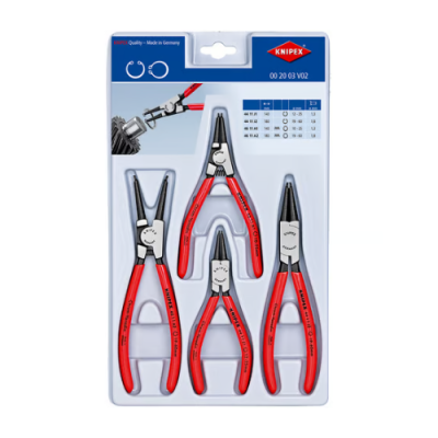 KNIPEX 00 20 03 V02 Set of clamps for safety rings