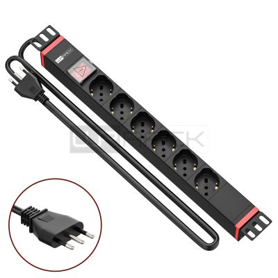 WP RACK WPN-PDU-I01-06 RACK 19 PDU WITH 6 ITALIAN/SCHUKO SOCKETS, ITALIAN PLUG"