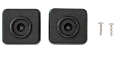 GT LINE KIN.1032 Pair of black support feet for 5140