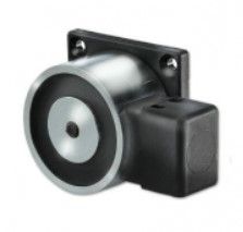 ARITECH FIRE FE235 Electromagnet mounted on a square metal base complete with fixed backplate