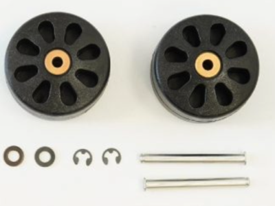 GT LINE KIN.1120 2 wheels, black (mod. 15416)
