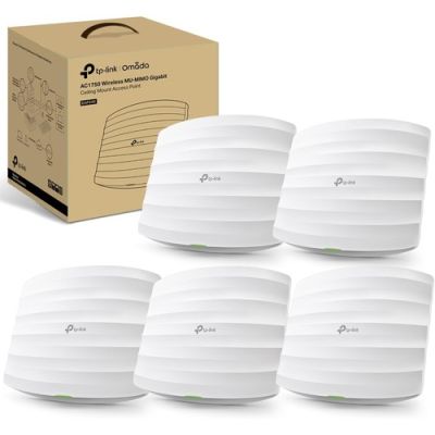 TP LINK EAP245(5-PACK) AC1750 CEILING MOUNT Wireless LAN Access Point Ind