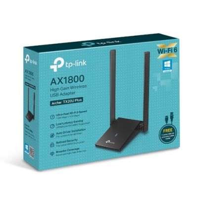 TP LINK ARCHER TX20U PLUS HIGAIN AX1800 DUAL BAND ADAPTER