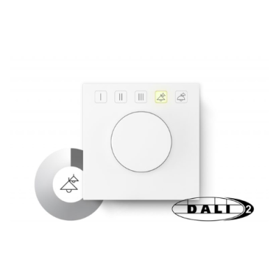 LUNATONE 86459338-3T-INT-PS-L1 DALI-2 ROT Touch, 3 capacitive sensor buttons, DAL